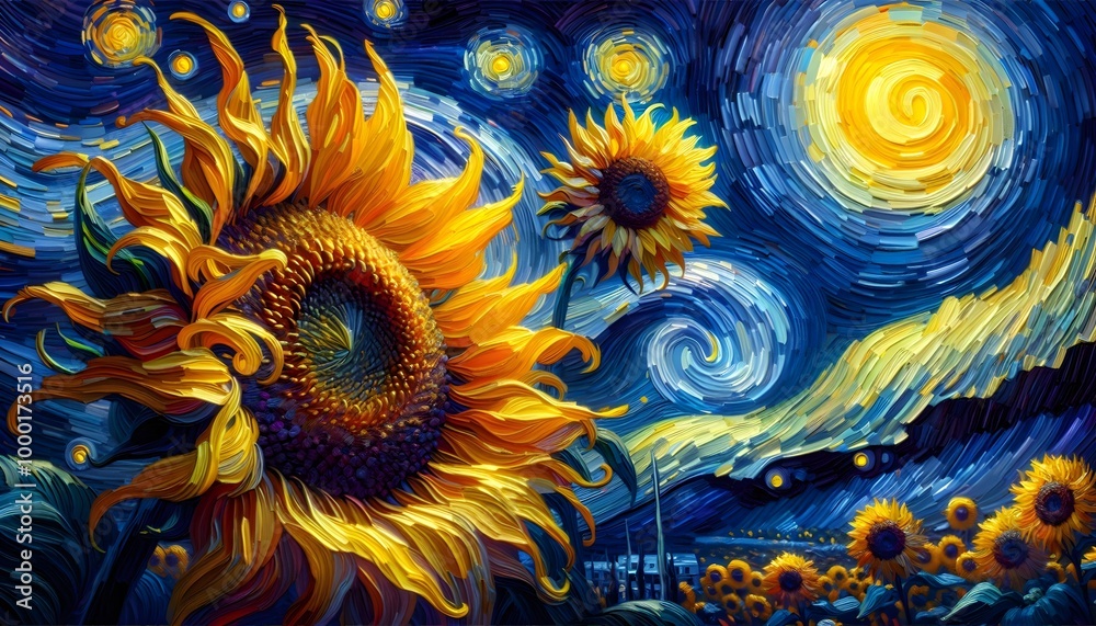 Girasoles en Campos Infinitos Girasoles en Campos Infinitos