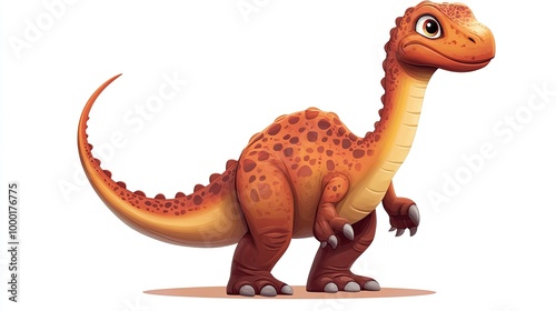 Fototapeta Naklejka Na Ścianę i Meble -  cartoon dinosaur png