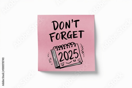 Kickstart 2025 with Vibrant Sticky Note Designs for Your New Year Plans, Celebrate the New Year 2025: Creative Sticky Note Background Ideas, Elevate Your Planning for 2025 with Festive Sticky Note Bac