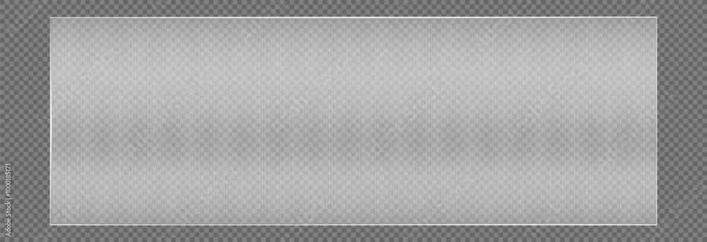 Vector ribbed glass background texture.  Glass decor.