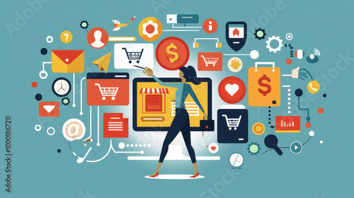 Wallpaper Mural A discussion on how emerging digital marketing trends are changing the way businesses interact with customers. Torontodigital.ca