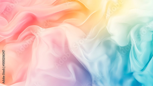 Pastel Abstract Background with Smooth Transitions