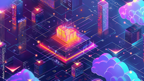 A visual of companies using serverless cloud computing to accelerate innovation and reduce operational overhead.
