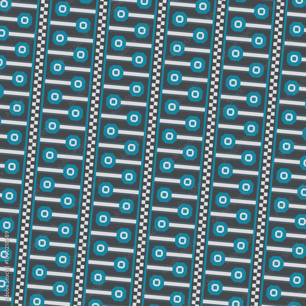 Obraz premium Eclectic Textile Creations and Distinct Patterns for Modern Living and Fashion Statements