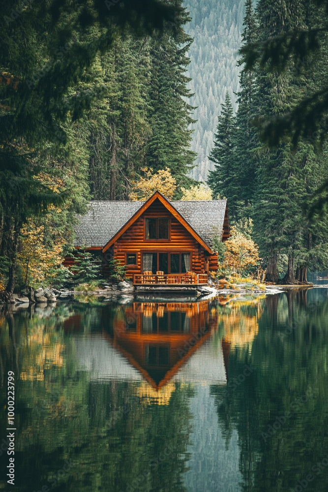 Obraz premium Haus am See
