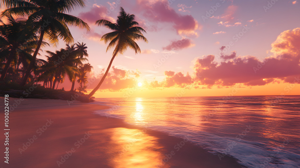 Sunrise at Tropical Beach Sunrise at Tropical Beach