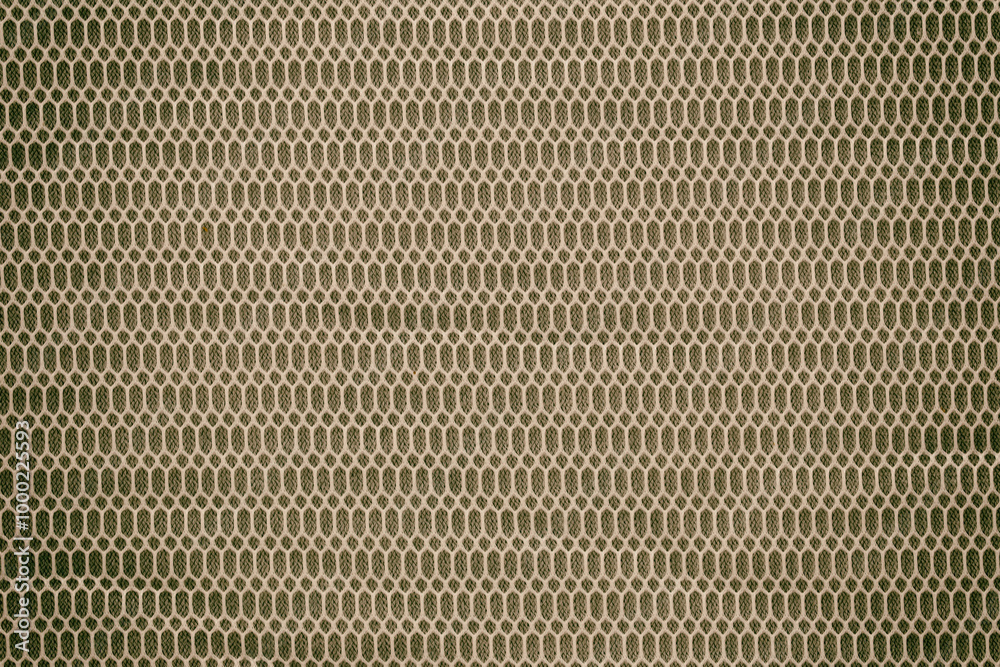 Fototapeta premium Textured Honeycomb Pattern in yellow and White of Filter sheet.