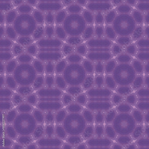 Patrón sin costuras efecto caleidoscopio, geométrico, colores. Simétrico. Estampa. 