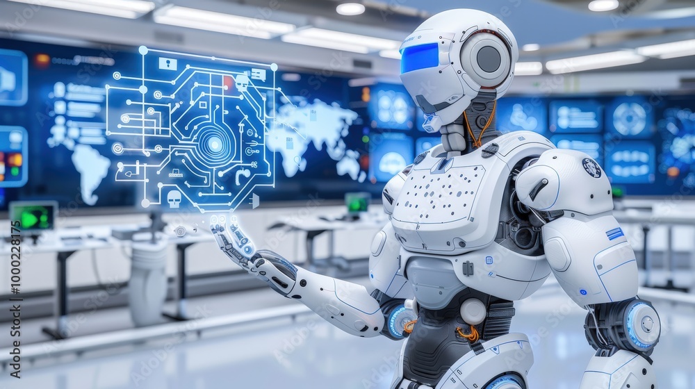 Advanced Robot Interacting with Data in Modern Environment Advanced Robot Interacting with Data in Modern Environment