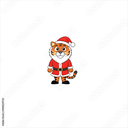 Tiger Santa clause