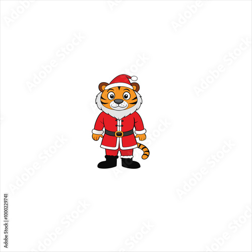  Tiger Santa clause 