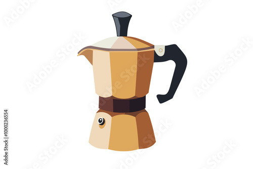 Coffee Maker isolated illustration