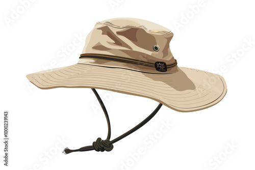 Trapper Hat isolated illustration