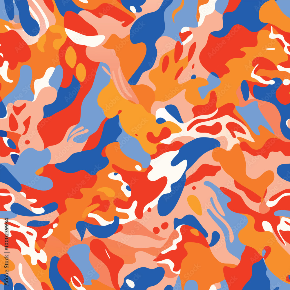 Fototapeta premium Abstract brush strokes pattern background