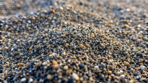 Full Frame Shot Of Beach Sand surface material background