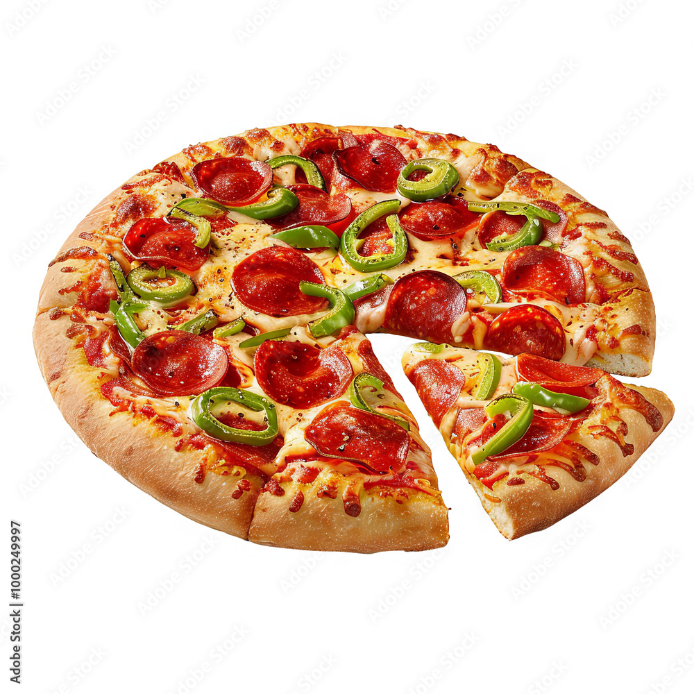 Classic Sliced Pepperoni Pizza for Pizza Lovers Classic Sliced Pepperoni Pizza for Pizza Lovers