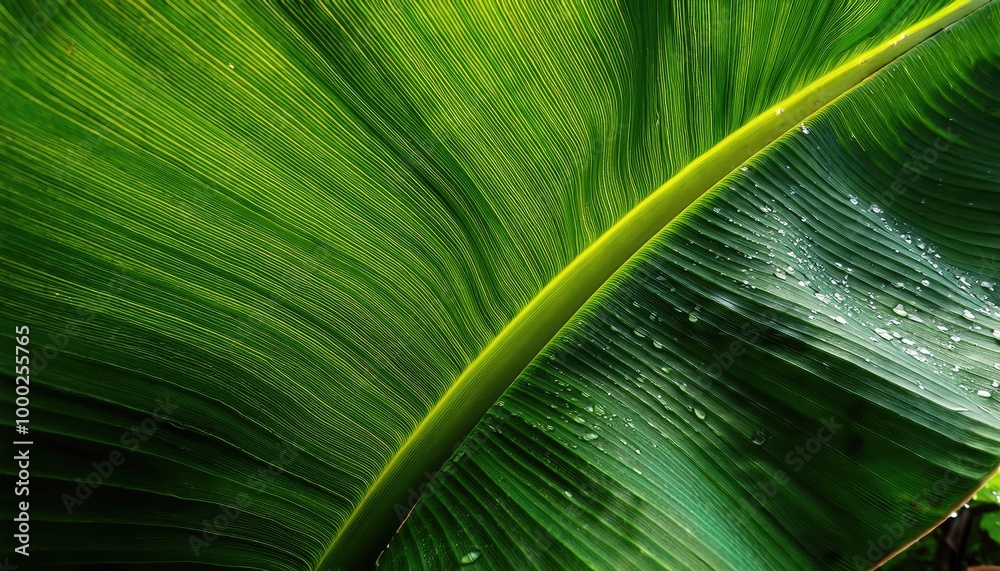 Closeup of a green leaf Closeup of a green leaf