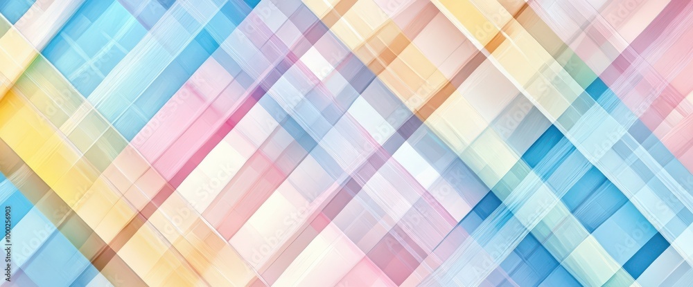 Spring pastel plaid pattern for art and design inspiration Spring pastel plaid pattern for art and design inspiration