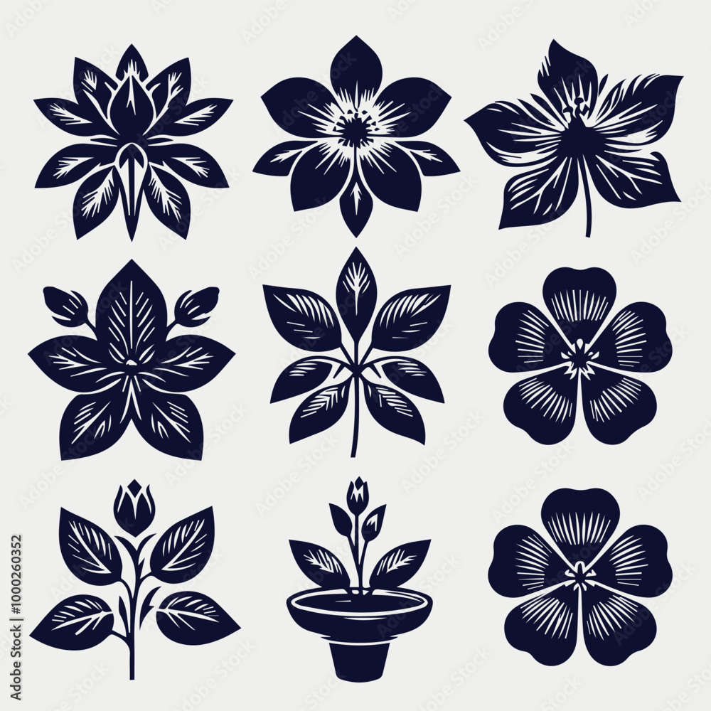 Fototapeta premium Seamless vintage pink flower pattern vector illustration for spring decoration design