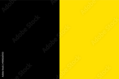 Flag of Sneek, the second city of the province of Friesland of the Netherlands. Accurate proportion and official colors.