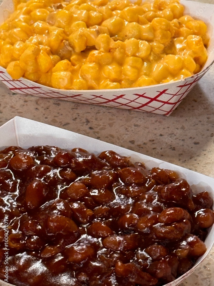 Delicious Barbecue Sides: Cheesy Mac and Sweet Baked Beans Delicious Barbecue Sides: Cheesy Mac and Sweet Baked Beans