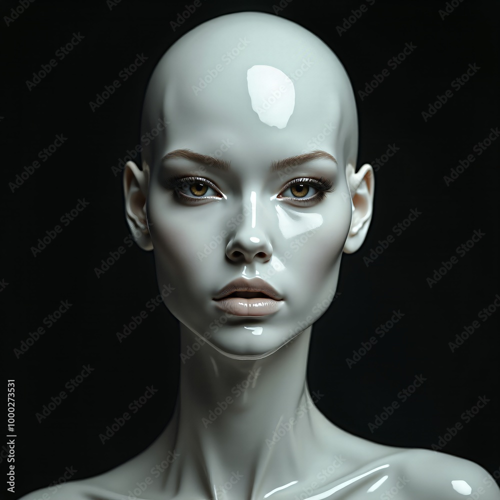 Cyber Portraiture - A.I.-Generated Futuristic Art Cyber Portraiture - A.I.-Generated Futuristic Art