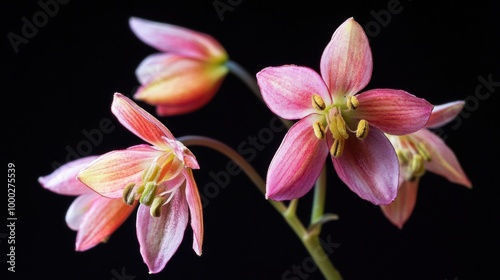 Captivating Close-Up of Delicate Pink Flowers Highlighting Nature's Beauty