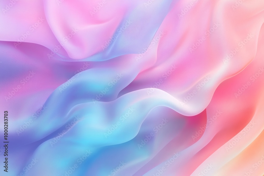 Obraz premium Smooth gradient pastel background, abstract colors, no objects