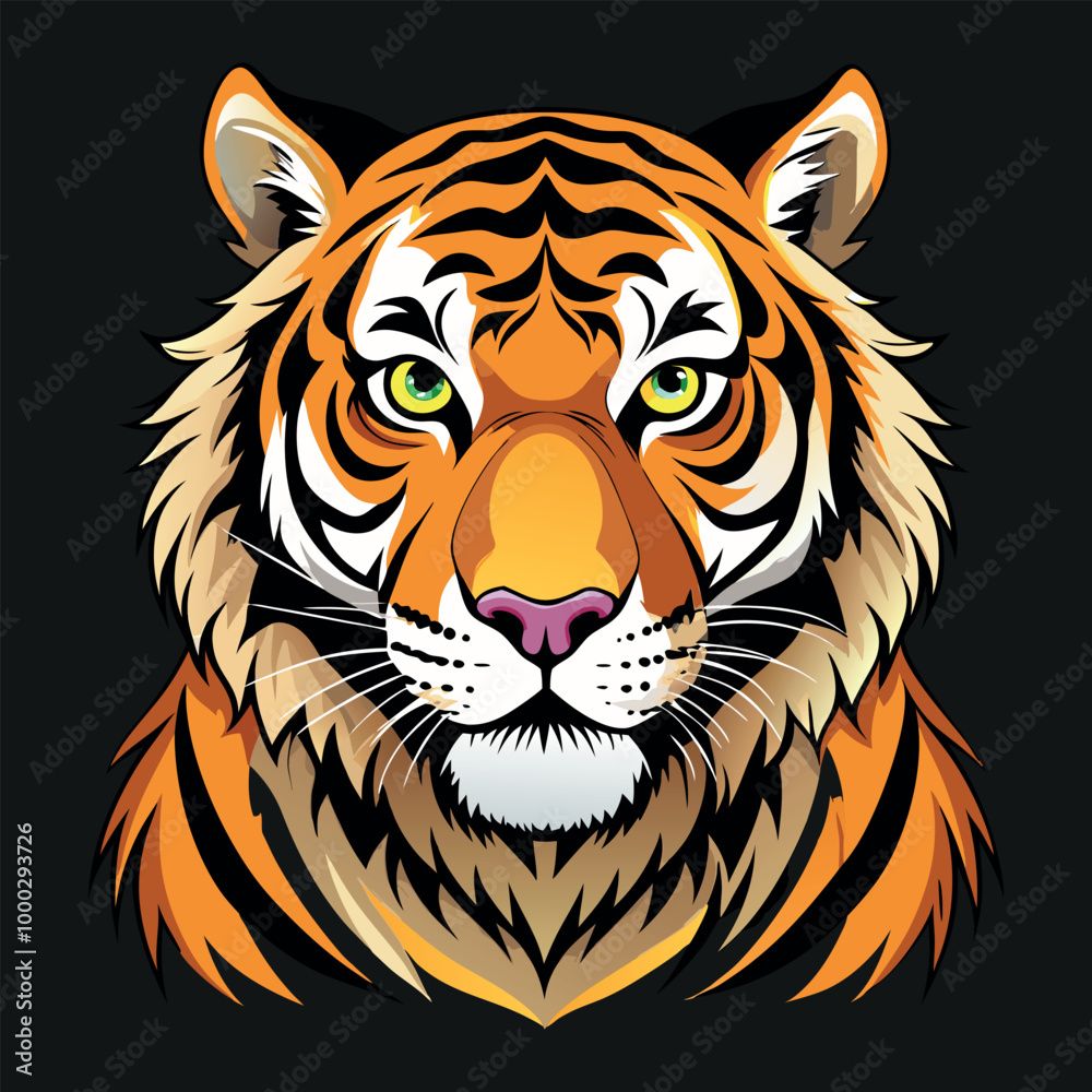 Tiger vector image illustration and artwork Tiger vector image illustration and artwork