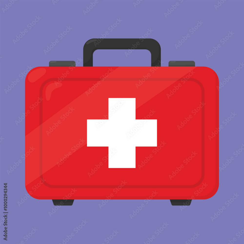 First Aid Kit icon vector. first aid medical vector. first aid kit health illustration First Aid Kit icon vector. first aid medical vector. first aid kit health illustration