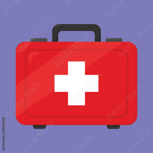 First Aid Kit icon vector. first aid medical vector. first aid kit health illustration