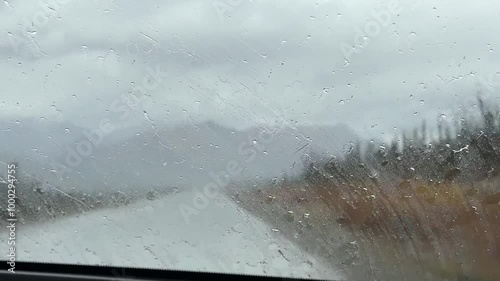 Fahrt auf dem Dalton Highway in Alaska