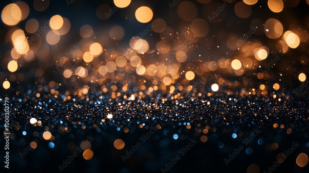 Bokeh Lights and Sparkling Background Bokeh Lights and Sparkling Background