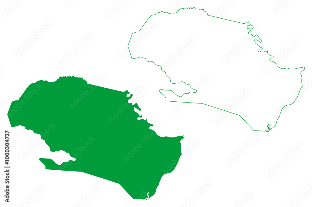 Porto de Pedras municipality (Alagoas state, Municipalities of Brazil, Federative Republic of Brazil) map vector illustration, scribble sketch Porto de Pedras map Porto de Pedras municipality (Alagoas state, Municipalities of Brazil, Federative Republic of Brazil) map vector illustration, scribble sketch Porto de Pedras map