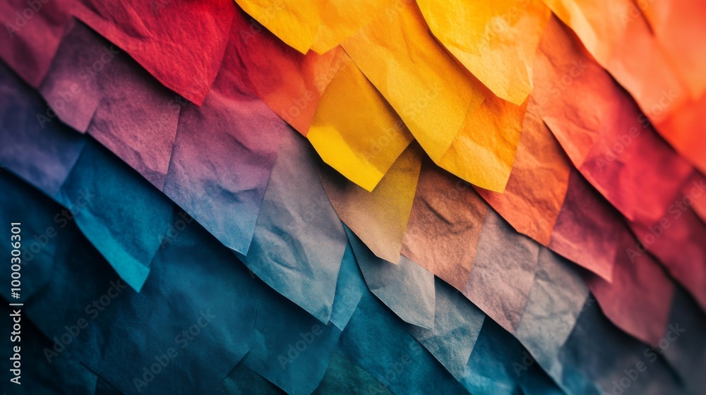 Colorful Abstract Paper Texture Background