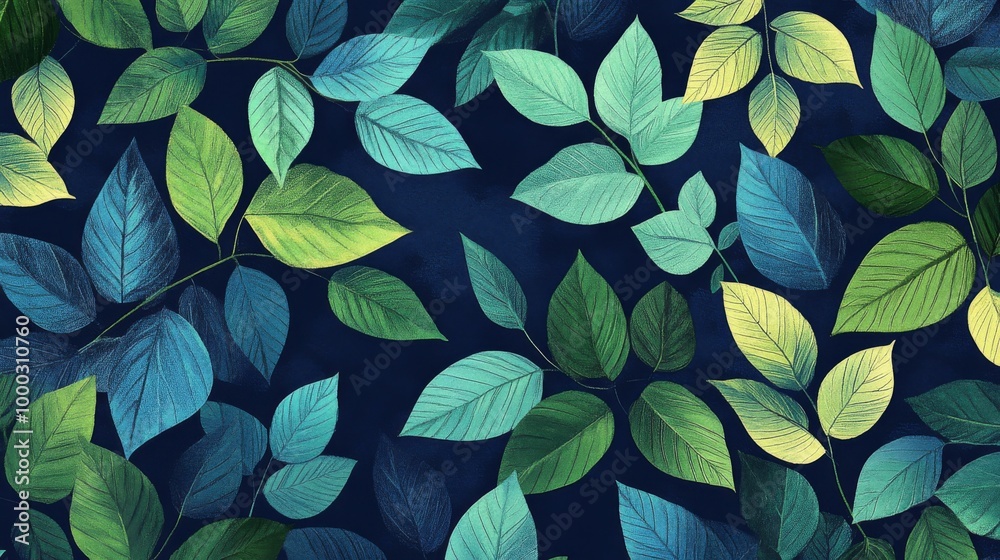 Nature Inspired Leaf Pattern Nature Inspired Leaf Pattern