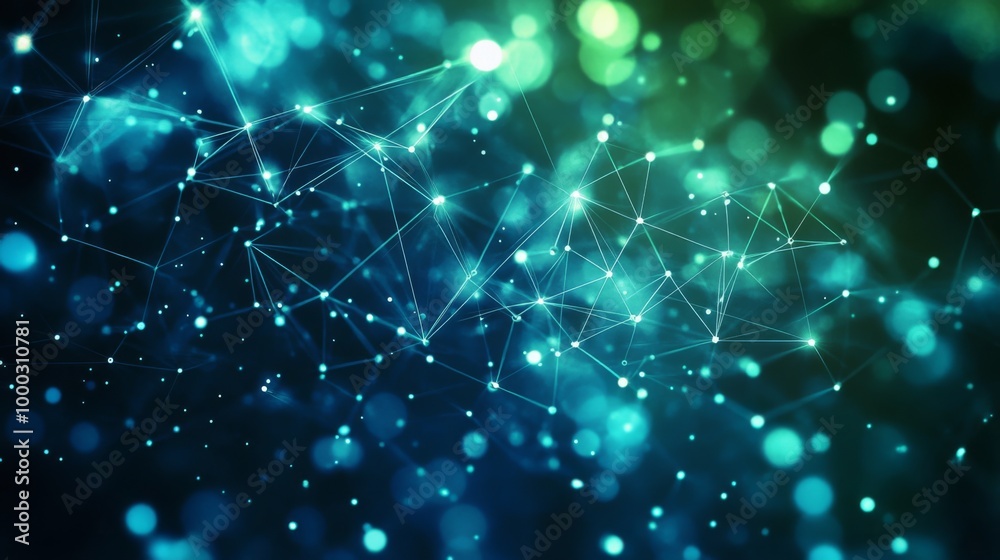 Abstract Digital Network Background Abstract Digital Network Background