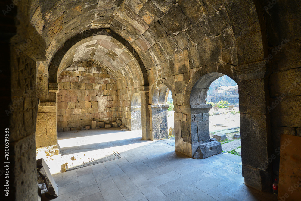 Obraz premium View of Monastery Vorotnavank in Armenia.