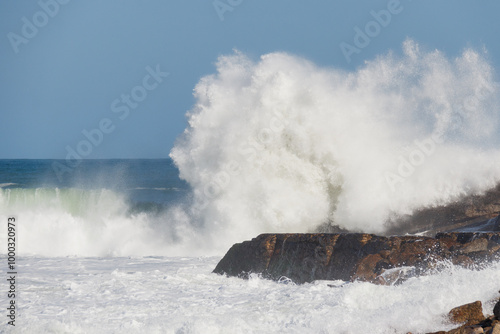 Hangover on Leblon beach in Rio de Janeiro. photo