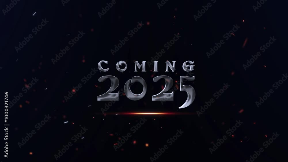 Coming 2025, 2025 Coming, 2025 Years Coming, Cinematic 2025 Years Coming Video, Coming 2025 Year