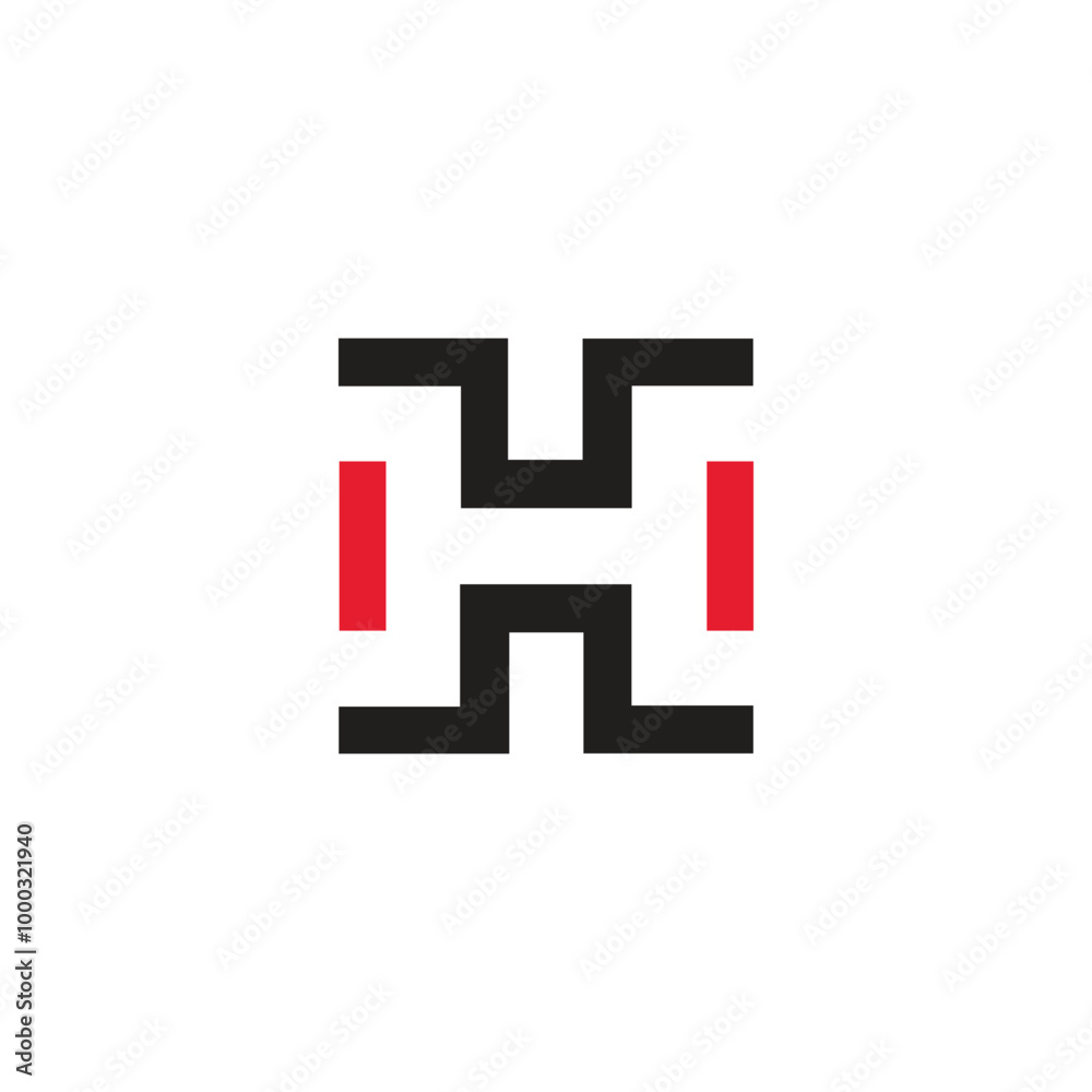 Letter H initial logo design vector template for any business and monogram