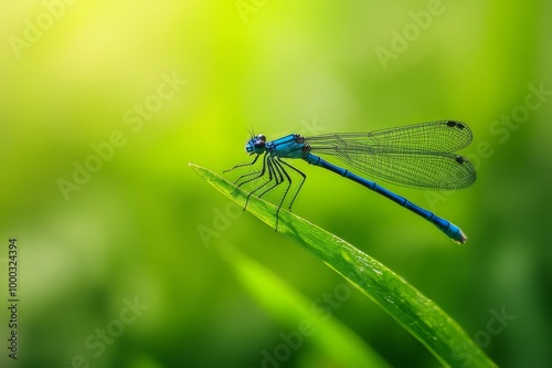 Damselfly in focus: a moment of calm in nature’s design