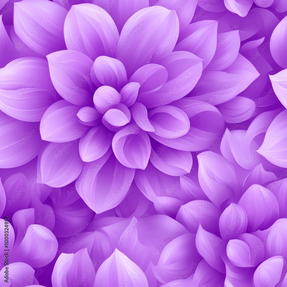 Pastel Dahlia and Lavender Flower Vector Illustration Pastel Dahlia and Lavender Flower Vector Illustration