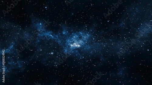 Wallpaper Mural A Cosmic Nebula with Scattered Stars Torontodigital.ca