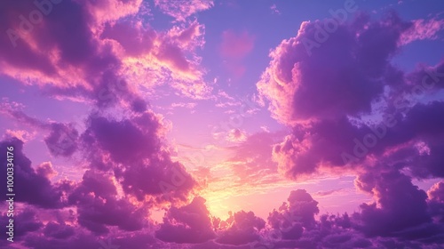 Purple Sky Sunset