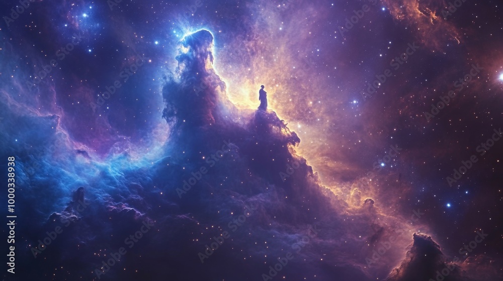 Mystic Cosmic Cloudscape