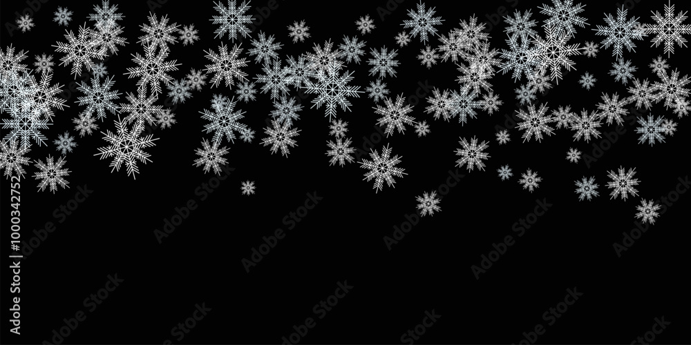 christmas tree with snowflakes christmas tree with snowflakes