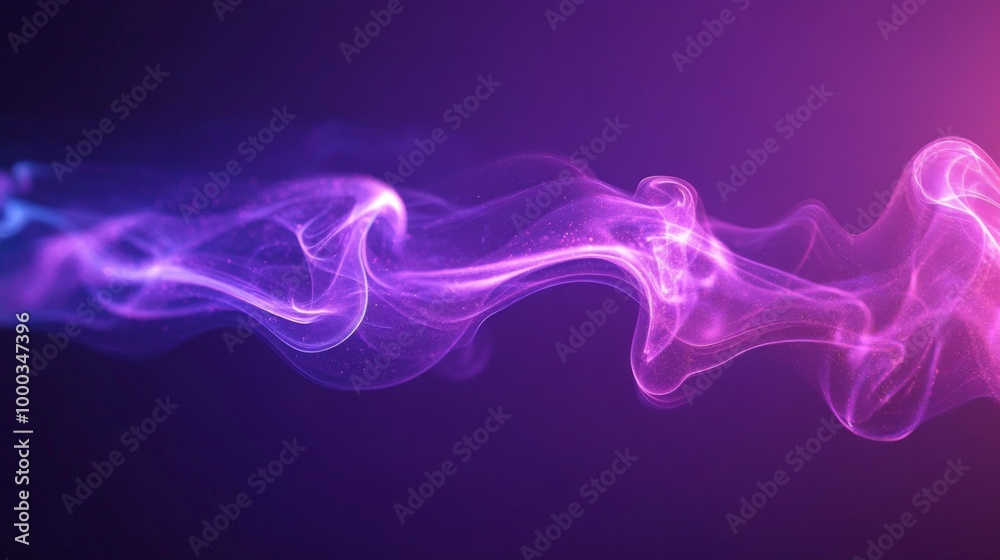 Abstract Colorful Smoke Wave Abstract Colorful Smoke Wave