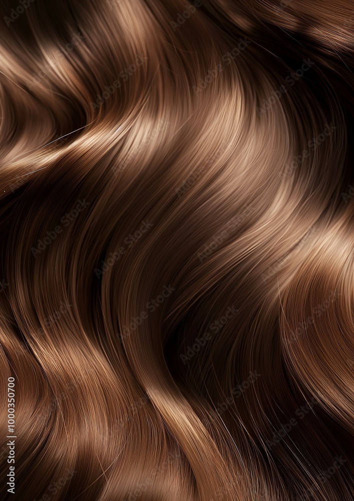 Sample of a woman's hair colour and texture Sample of a woman's hair colour and texture