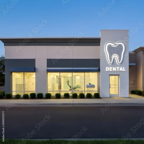 Dental office, outside view